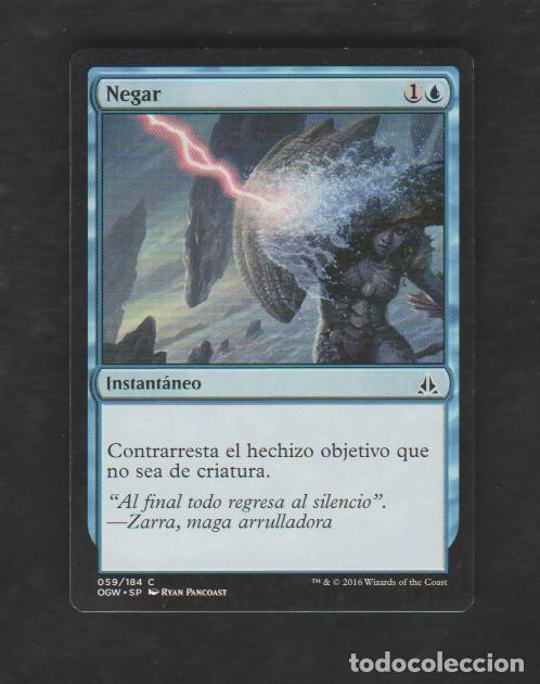 Barajas de cartas: MAGIC THE GATHERING : NEGAR ( COUNTER ) - Foto 1