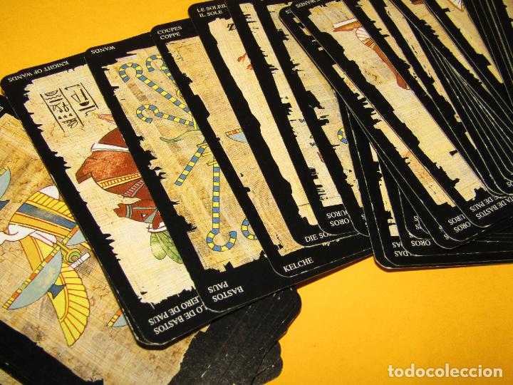 Barajas de cartas: TAROT EGIPCIO, 2000 Completo y Nuevo - Foto 3