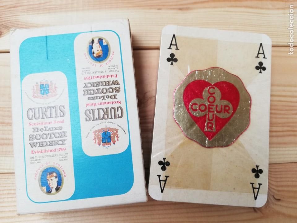 Barajas de cartas: Baraja whisky Curtis - Foto 1