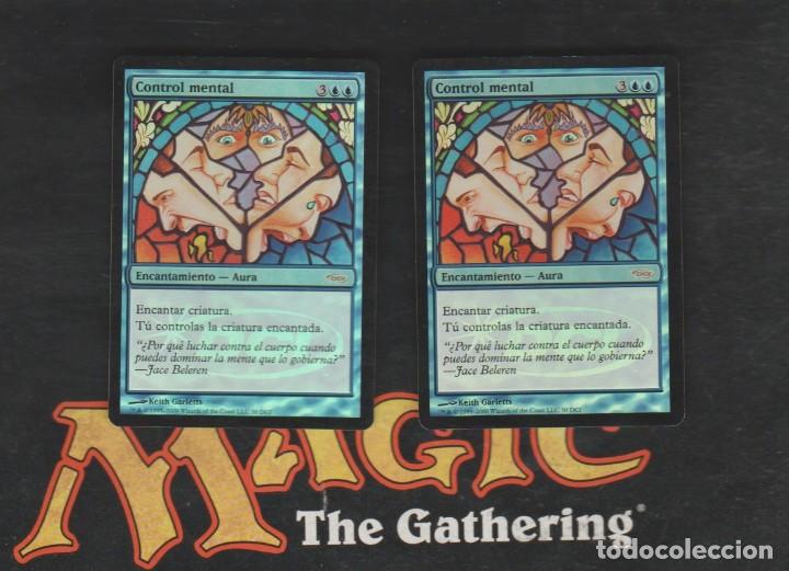 Barajas de cartas: MAGIC THE GATHERING : PAREJA , CONTROL MENTAL ( SECUESTRADOR ) - Foto 1