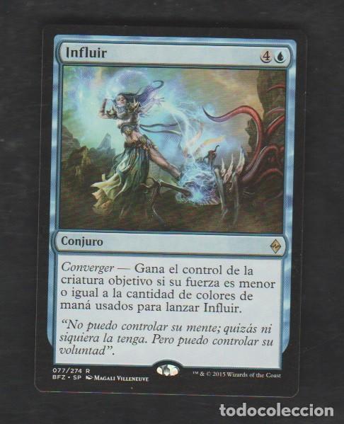 Barajas de cartas: MAGIC THE GATHERING : INFLUIR ( SECUESTRADOR ) - Foto 1