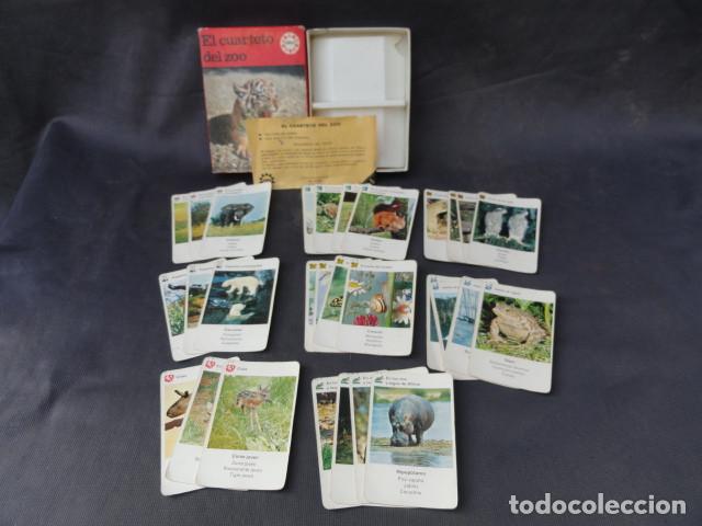 Barajas de cartas: CARTAS NAIPES - EL CUARTETO DEL ZOO - EDUCA. - Foto 2