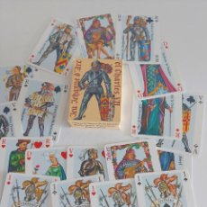 Jeux de cartes: BARAJA / JEU JEHANNE D'ARC ET CHARLES VII / 54 NAIPES / ED: DUSSERRE-PARIS / NUEVA. Lote 319779258
