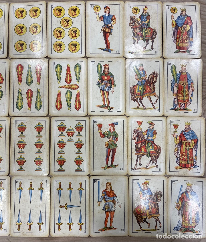 Barajas de cartas: Antigua Baraja De Naipes Comas - Foto 4
