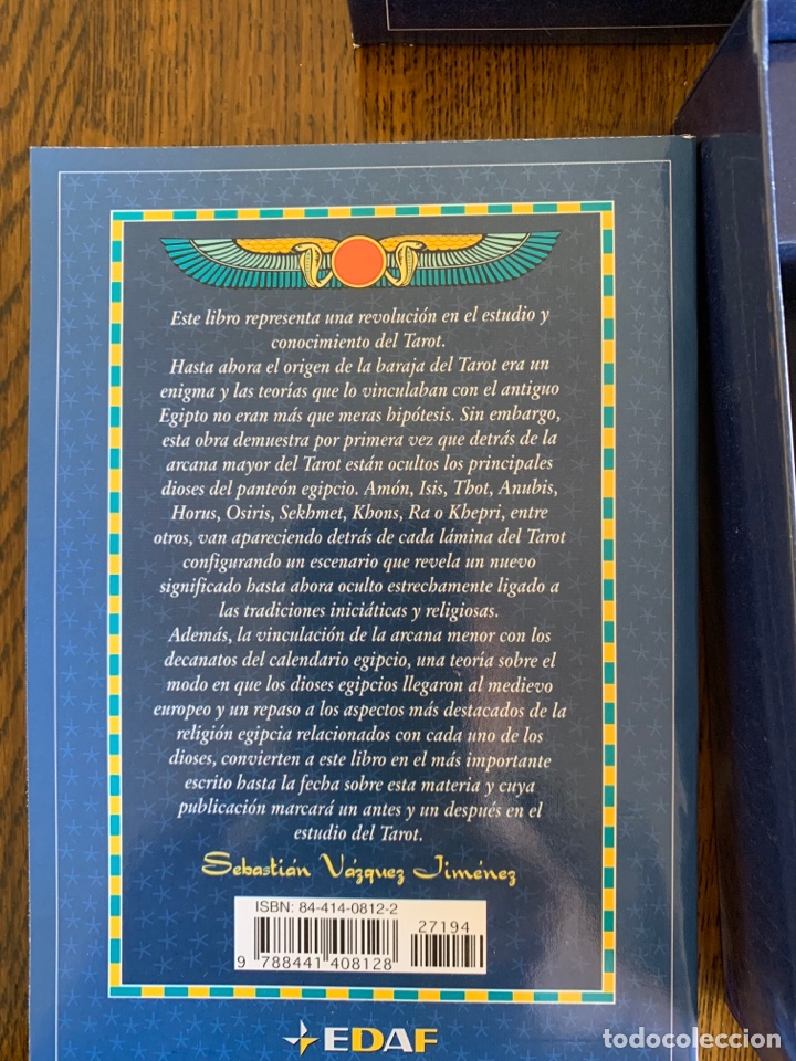 Barajas de cartas: Libro y cartas del tarot de los dioses egipcios - Foto 2
