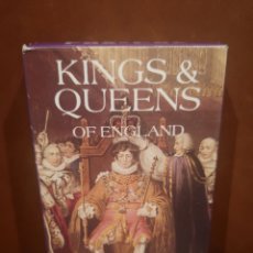 Barajas de cartas: KINGS & QUEENS OF ENGLAND.. Lote 326194963