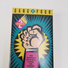 Barajas de cartas: GANG OF FOUR 1991 CARD GAME LEE YIH THE GAME DEALERS LTD. 2ND EDITION. ESPAÑOL.. Lote 326272183