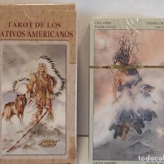 Mazzi di carte: BARAJA / TAROT DE LOS NATIVOS AMERICANOS / LO SCARABEO / 80 CARDS / BARAJA PRECINTADA. Lote 327986818