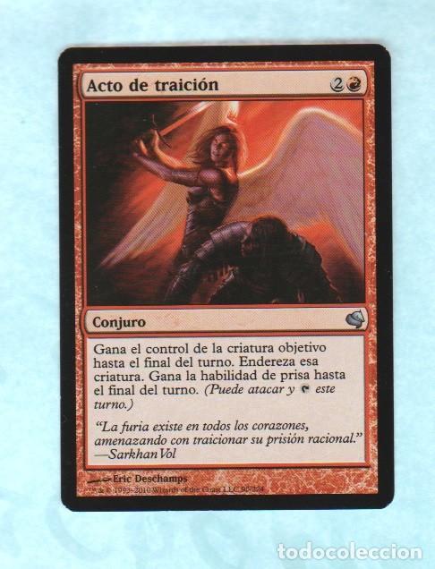 Barajas de cartas: MAGIC THE GATHERING : ACTO DE TRAICION ( SECUESTRADOR ) - Foto 1