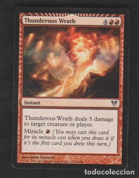 Barajas de cartas: MAGIC THE GATHERING : IRA ATRONADORA ( BURN ) - Foto 1