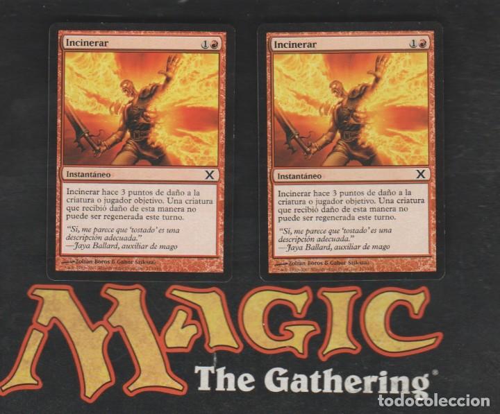 Barajas de cartas: MAGIC THE GATHERING : PAREJA , INCINERAR ( BURN ) - Foto 1