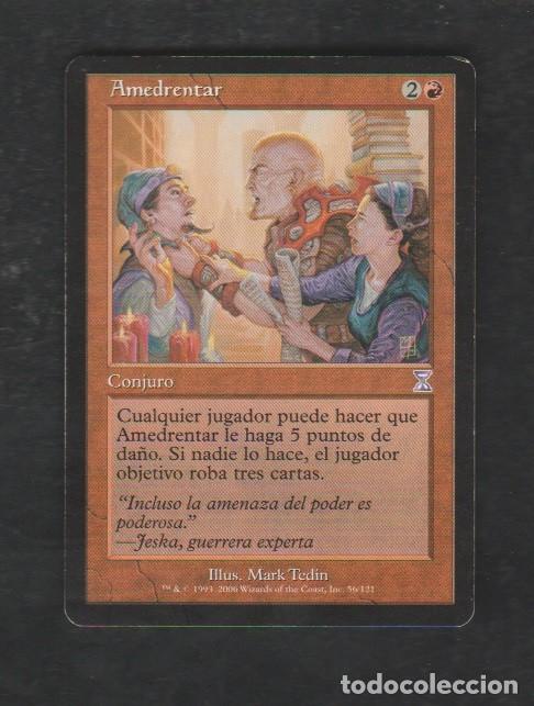 Barajas de cartas: MAGIC THE GATHERING : AMEDRENTAR ( BURN ) - Foto 1