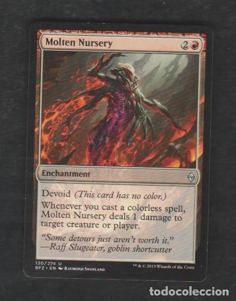 Barajas de cartas: MAGIC THE GATHERING : VIVERO DE LAVA ( BURN ) - Foto 1