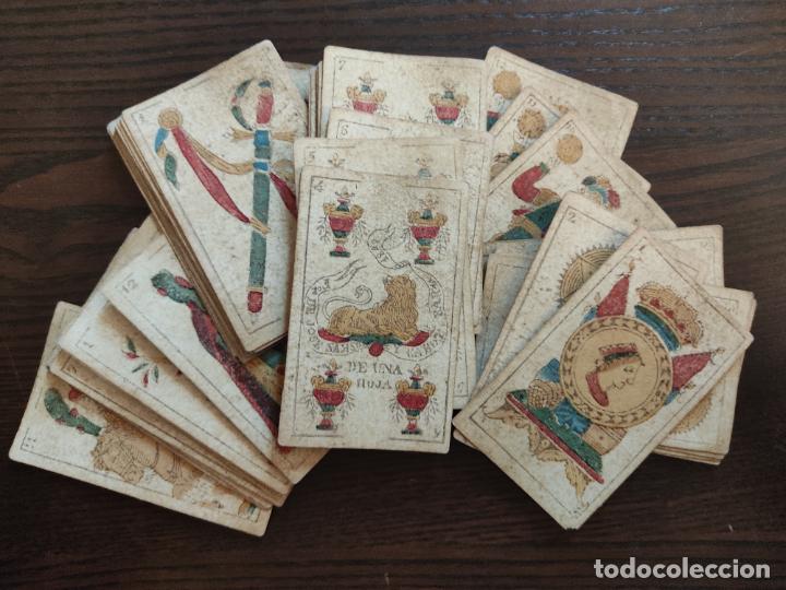 tarot:48 cartas antiguas en francès. - Compra venta en todocoleccion