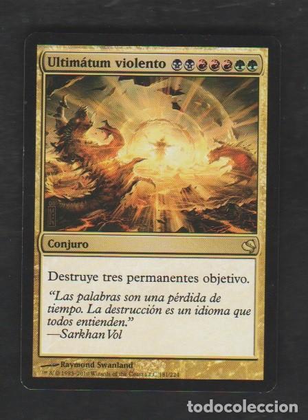 Barajas de cartas: MAGIC THE GATHERING : ULTIMATUM VIOLENTO ( REMOVAL ) - Foto 1