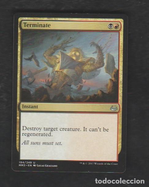 Barajas de cartas: MAGIC THE GATHERING : TERMINAR ( REMOVAL ) - Foto 1