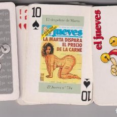 Barajas de cartas: 31 CARTAS DE LA BARAJA EL JUEVES DE PORTADAS DESTACADAS