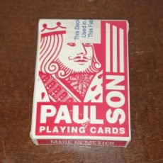 Barajas de cartas: BARAJA DE POKER PAUL SON DEL CASINO HOTEL STRATOSPHERE TOWER LAS VEGAS NEVADA - VER FOTOS