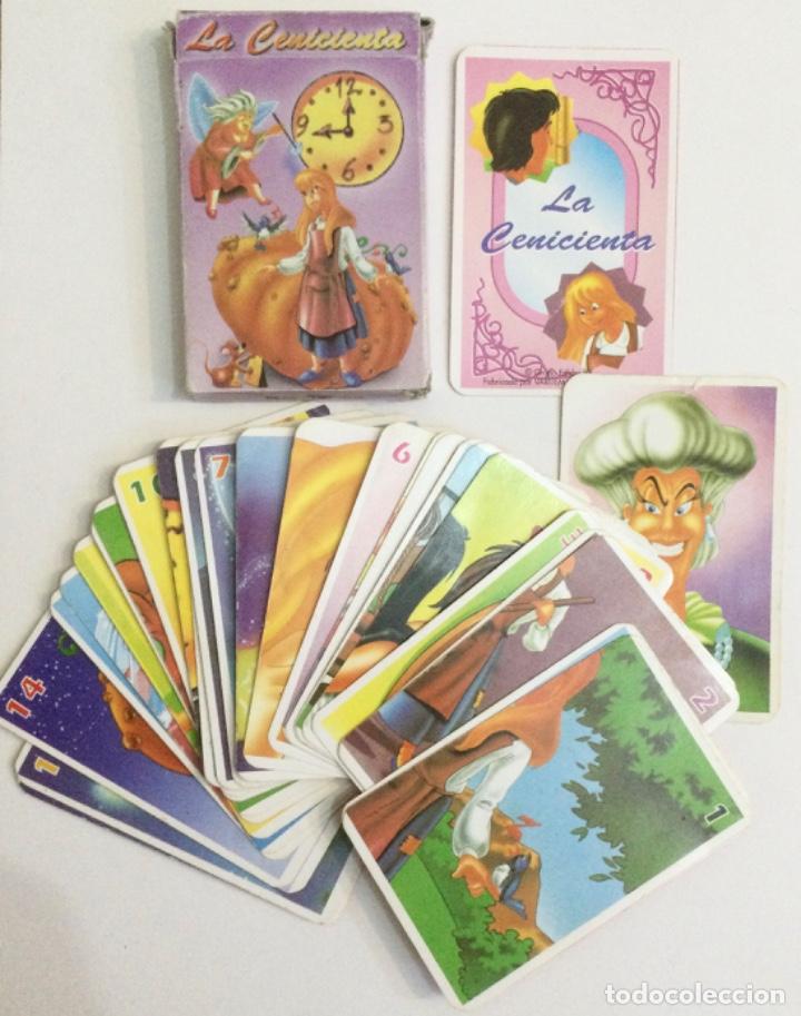 Barajas de cartas: Baraja infantil. La Cenicienta. Completa. - Foto 1