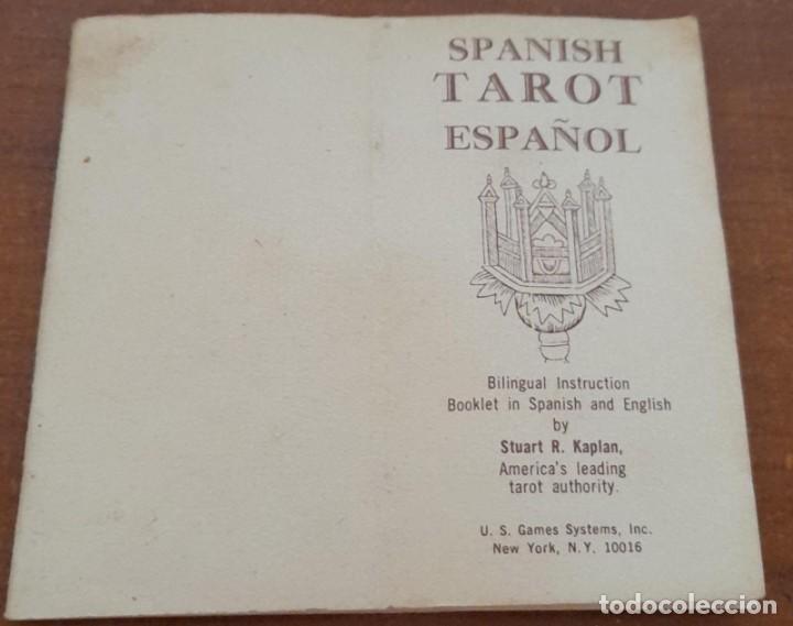 Barajas de cartas: INSTRUCCIONES DE TAROT ESPA&Ntilde;OL, EN CASTELLANO E INGL&Eacute;S - Foto 1