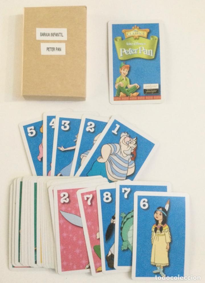 Barajas de cartas: Baraja infantil. Peter Pan. completa. - Foto 1
