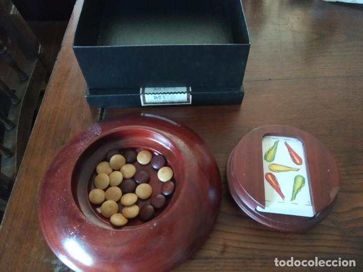 Barajas de cartas: JUEGO MUS DE MADERA. - Foto 2