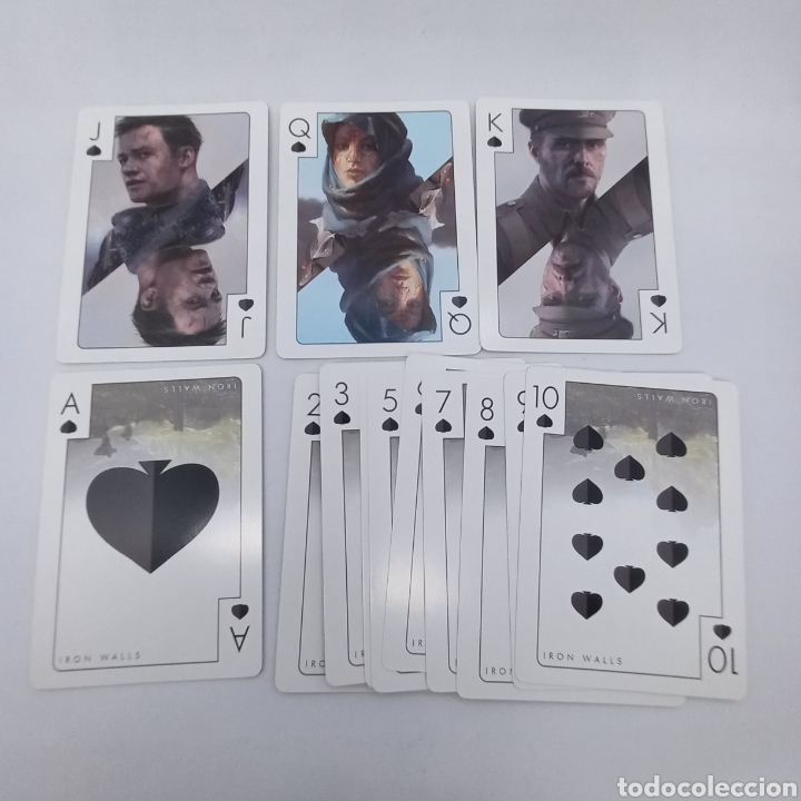Barajas de cartas: Baraja de cartas Battelfield - Foto 3