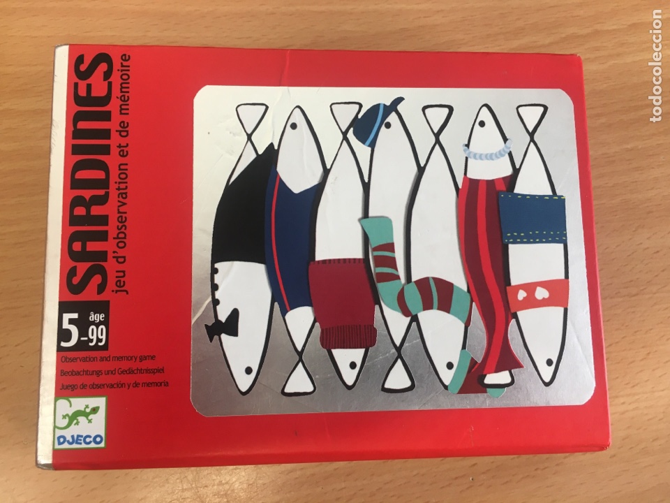 Barajas de cartas: Sardines juego de cartas - Foto 1