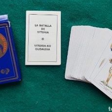 Barajas de cartas: FOURNIER BARAJA INFANTIL JUEGO BATALLA DE VITORIA. Lote 344167208
