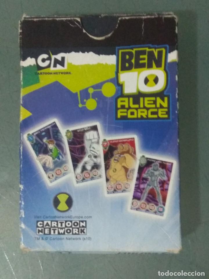 Barajas de cartas: BARAJA NAIPES BEN 10 ALIEN FORCE - Foto 2