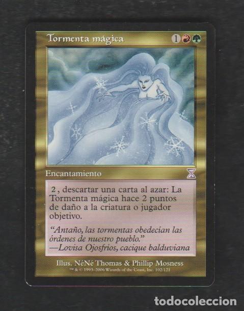 Barajas de cartas: MAGIC THE GATHERING : TORMENTA MAGICA ( BURN ) - Foto 1
