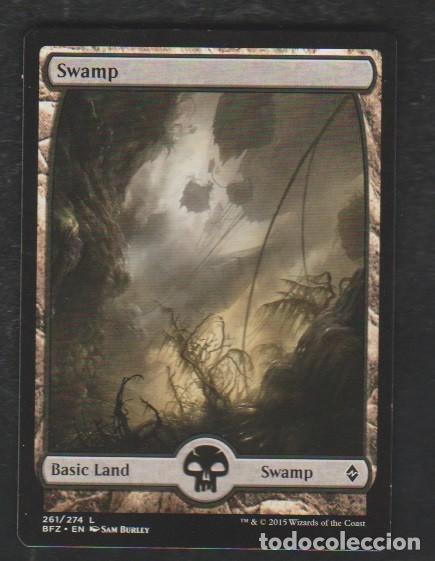 Barajas de cartas: MAGIC THE GATHERING : PANTANO ( TIERRA ) - Foto 1