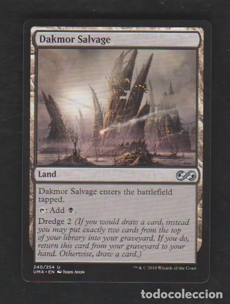 Barajas de cartas: MAGIC THE GATHERING : RESTOS DE DAKMOR ( TIERRA ) - Foto 1