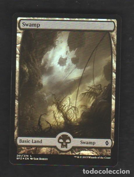 Barajas de cartas: MAGIC THE GATHERING : PANTANO ( TIERRA ) - Foto 1