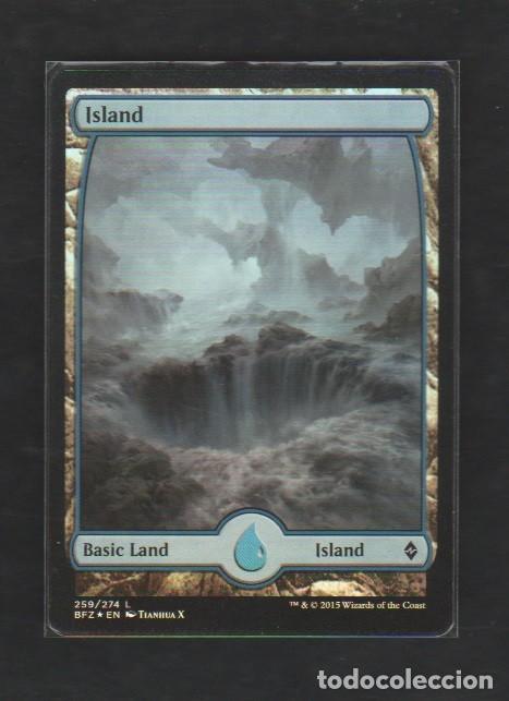 Barajas de cartas: MAGIC THE GATHERING : ISLA ( TIERRA ) - Foto 1