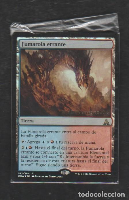 Barajas de cartas: MAGIC THE GATHERING : FUMAROLA ERRANTE ( TIERRA ) - Foto 1
