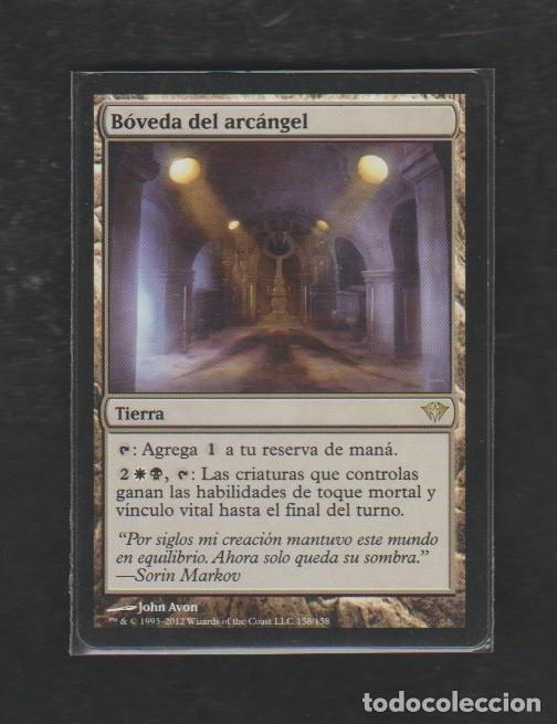 Barajas de cartas: MAGIC THE GATHERING : BOVEDA DEL ARCANGEL ( TIERRA ) - Foto 1