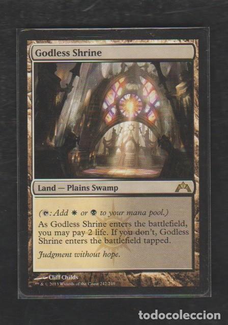 Barajas de cartas: MAGIC THE GATHERING : ALTAR SIN DIOS ( TIERRA ) - Foto 1