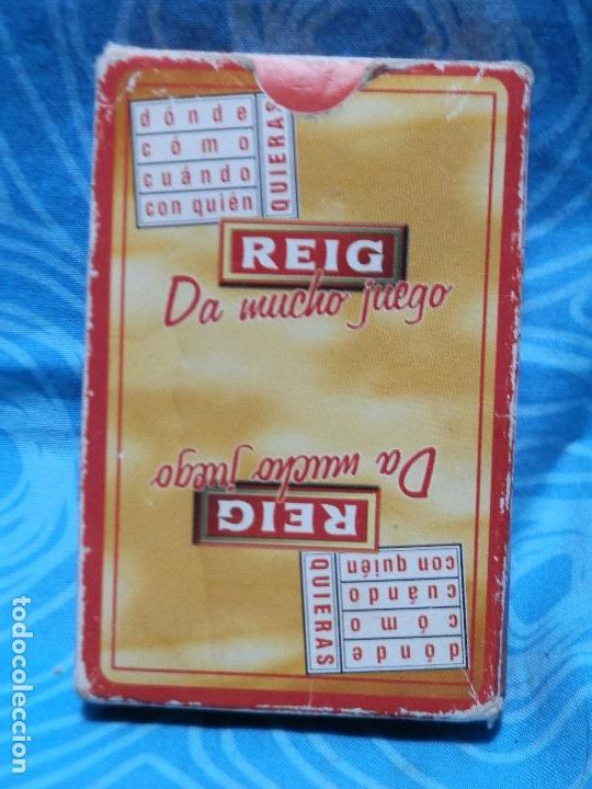 Barajas de cartas: BARAJA DE CARTAS ESPA&Ntilde;OLAS REIG - Foto 2