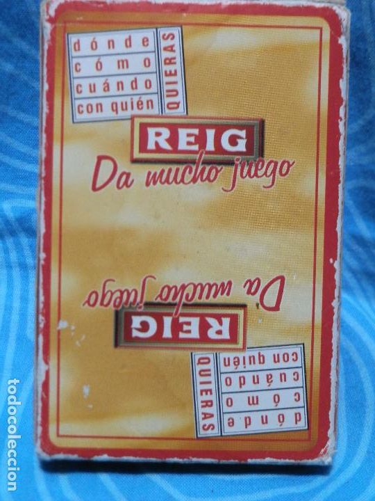 Barajas de cartas: BARAJA DE CARTAS ESPA&Ntilde;OLAS REIG - Foto 1