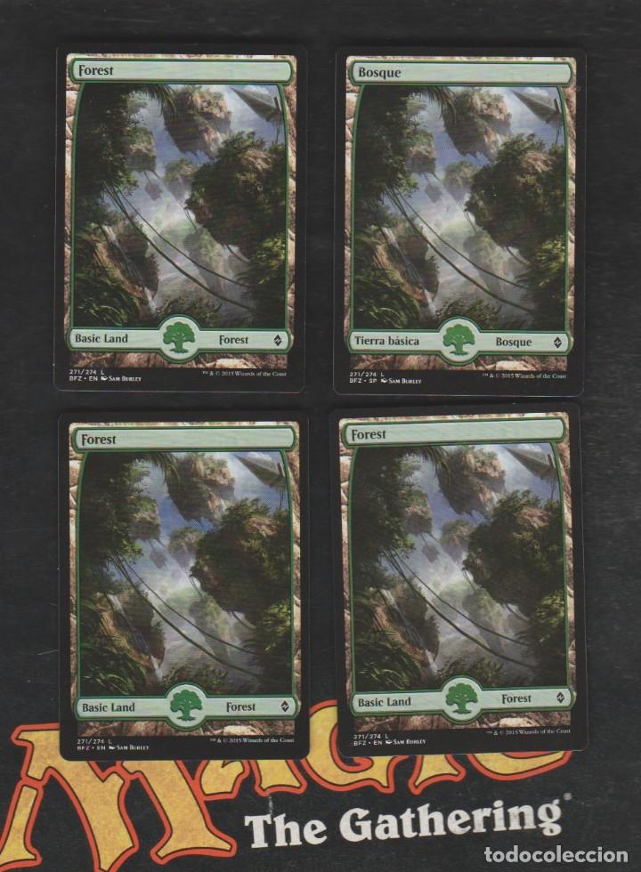 Barajas de cartas: MAGIC THE GATHERING : PLAYSET BOSQUE ( TIERRA ) - Foto 1