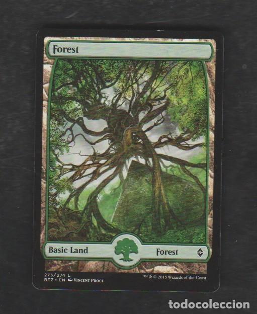Barajas de cartas: MAGIC THE GATHERING : BOSQUE ( TIERRA ) - Foto 1