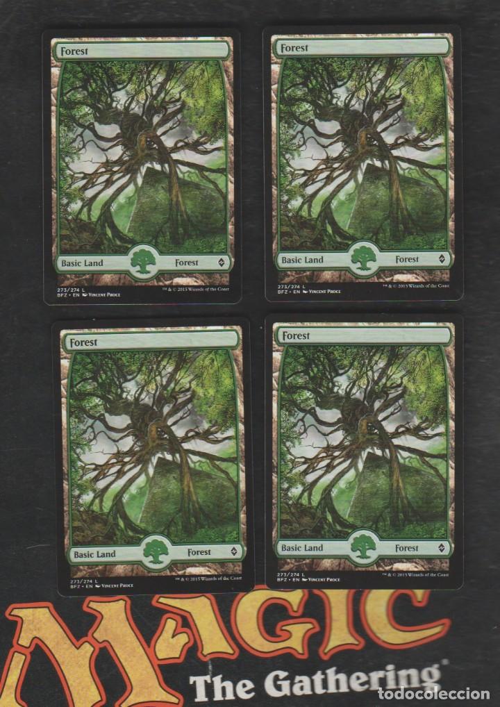 Barajas de cartas: MAGIC THE GATHERING : PLAYSET BOSQUE ( TIERRA ) - Foto 1