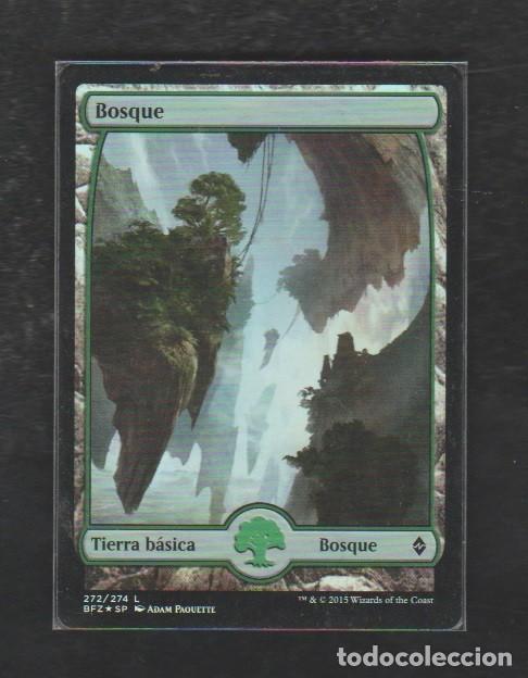 Barajas de cartas: MAGIC THE GATHERING : BOSQUE ( TIERRA ) - Foto 1