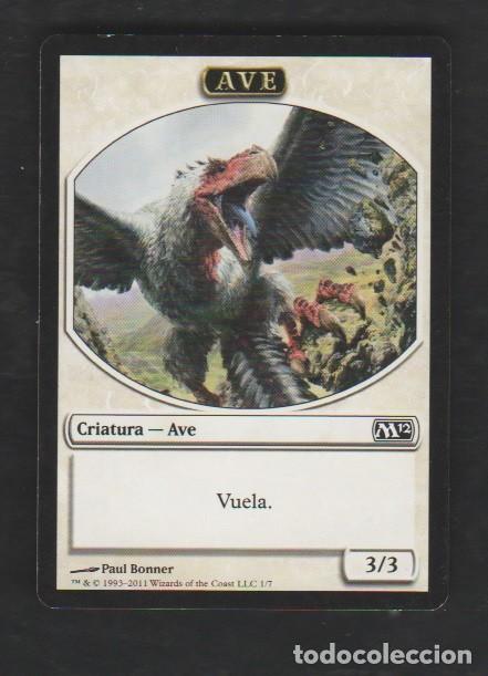Barajas de cartas: MAGIC THE GATHERING : AVE ( TOKEN ) - Foto 1