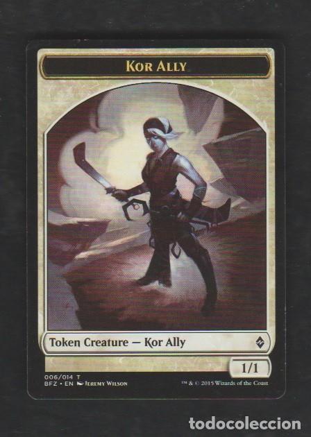 Barajas de cartas: MAGIC THE GATHERING : ALIADO KOR ( TOKEN ) - Foto 1