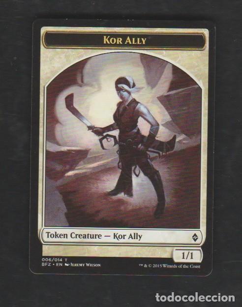 Barajas de cartas: MAGIC THE GATHERING : ALIADO KOR ( TOKEN ) - Foto 1