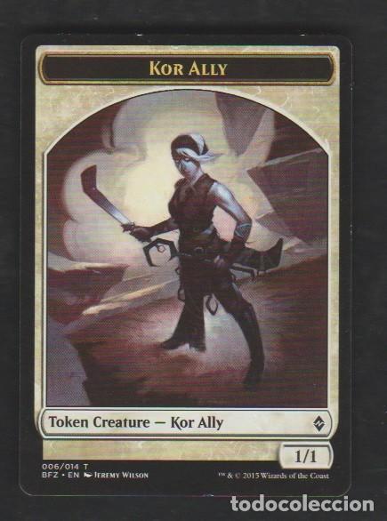 Barajas de cartas: MAGIC THE GATHERING : ALIADO KOR ( TOKEN ) - Foto 1