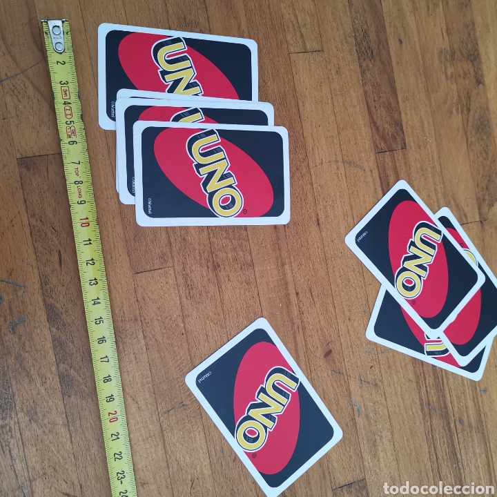 Barajas de cartas: 8 cartas del juego Uno como nuevas - Foto 3