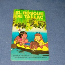 Barajas de cartas: EL BOSQUE DE TALLAC - CARTA REGLAMENTO DEL JUEGO - FOURNIER 1978 -. Lote 348326833